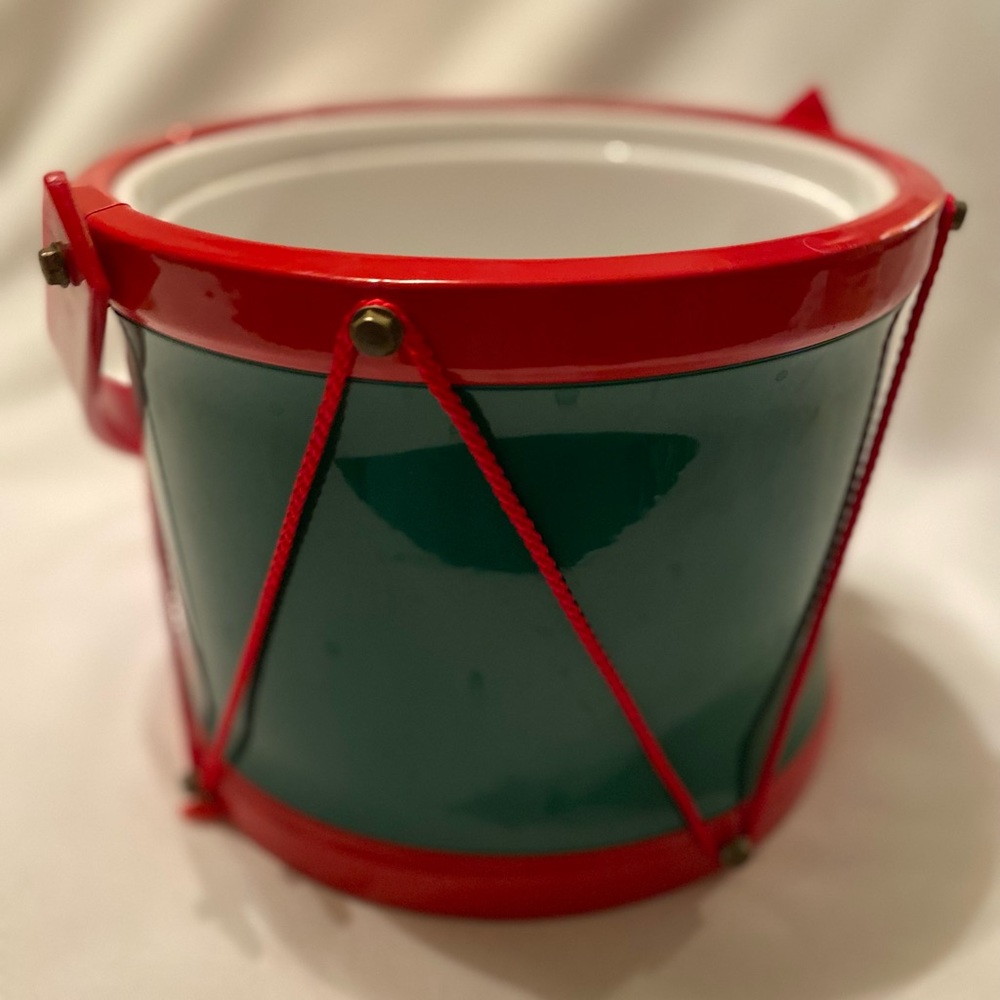 Rare Georges Briard Drum Ice Bucket No Lid
